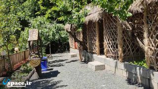 آلاچیق های باغ خانه بومی بهشت دهبار - طرقبه - دهبار